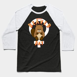 International Beaver Day Baseball T-Shirt